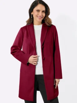Longjacke mit Schalkragen