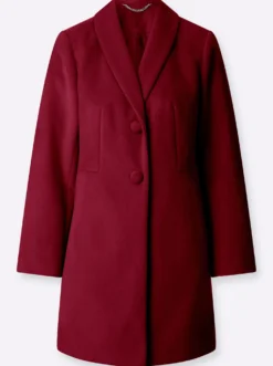 Longjacke mit Schalkragen