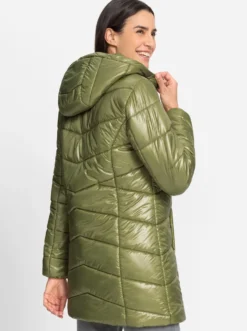 Longjacke mit Steppmuster