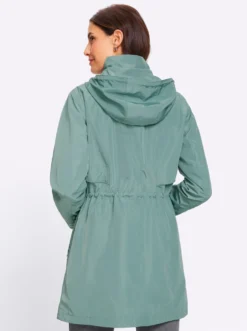Longjacke mit 2-Wege-Reißverschluss