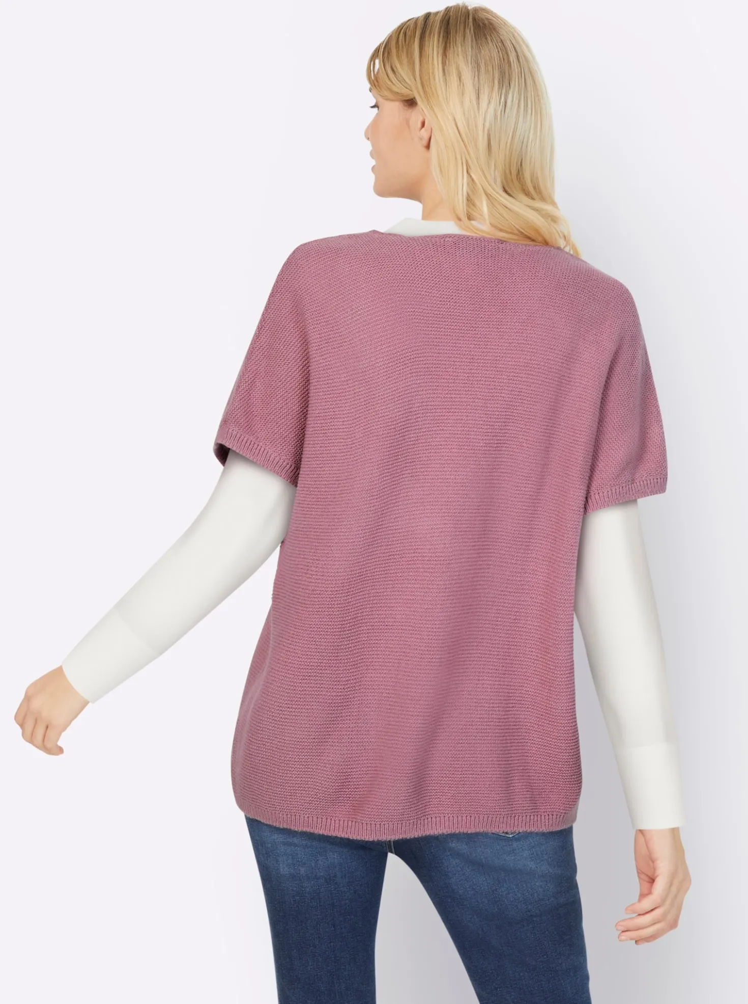 Longpullunder im Linksstrick
