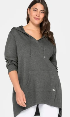 Longshirt im Vokuhila-Schnitt