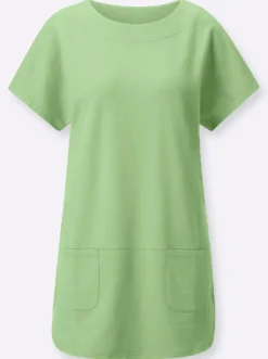 Longshirt in Sweat-Qualität