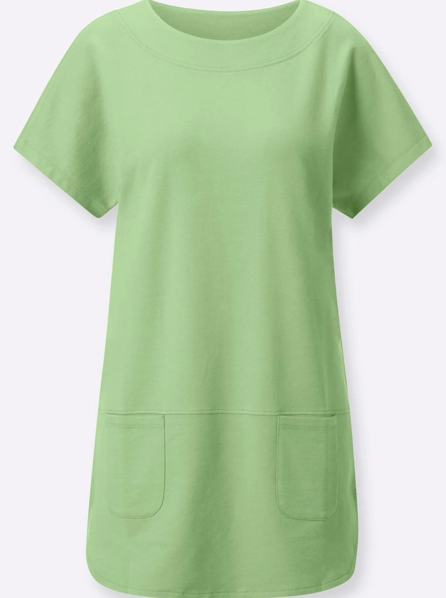 Longshirt in Sweat-Qualität