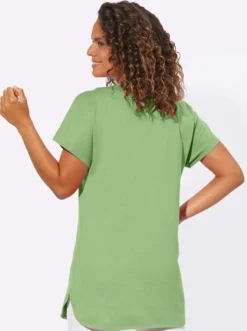 Longshirt in Sweat-Qualität