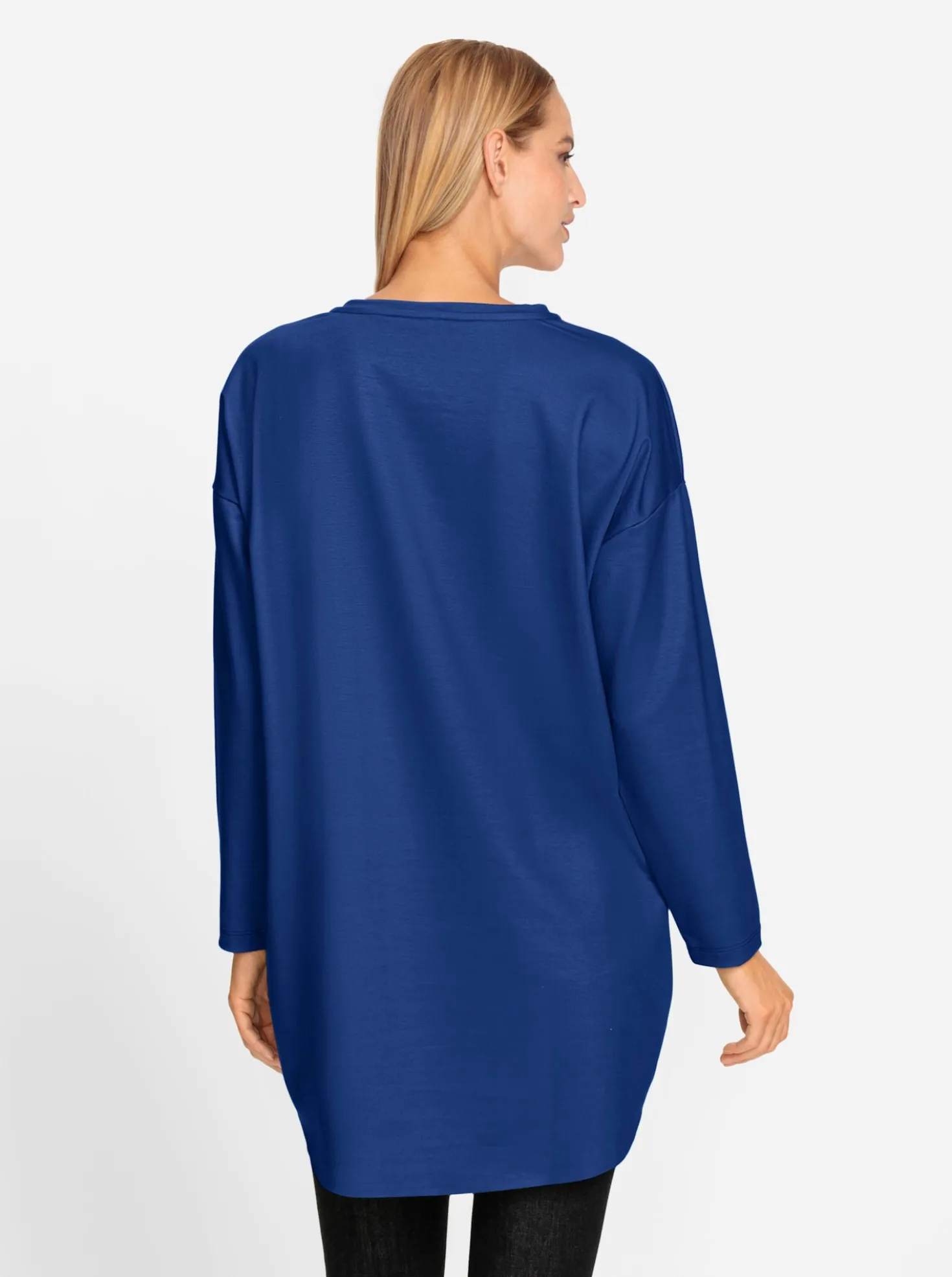 Longshirt mit Prägung