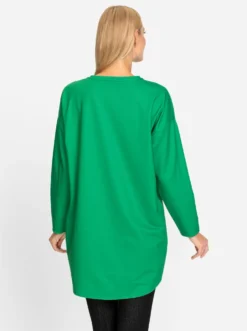 Longshirt mit Prägung