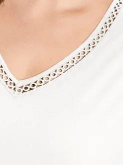 Longshirt mit Quasten