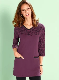 Longshirt mit 2 Taschen