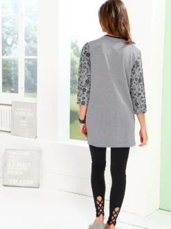 Longshirt mit 2 Taschen