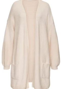 Longstrickjacke