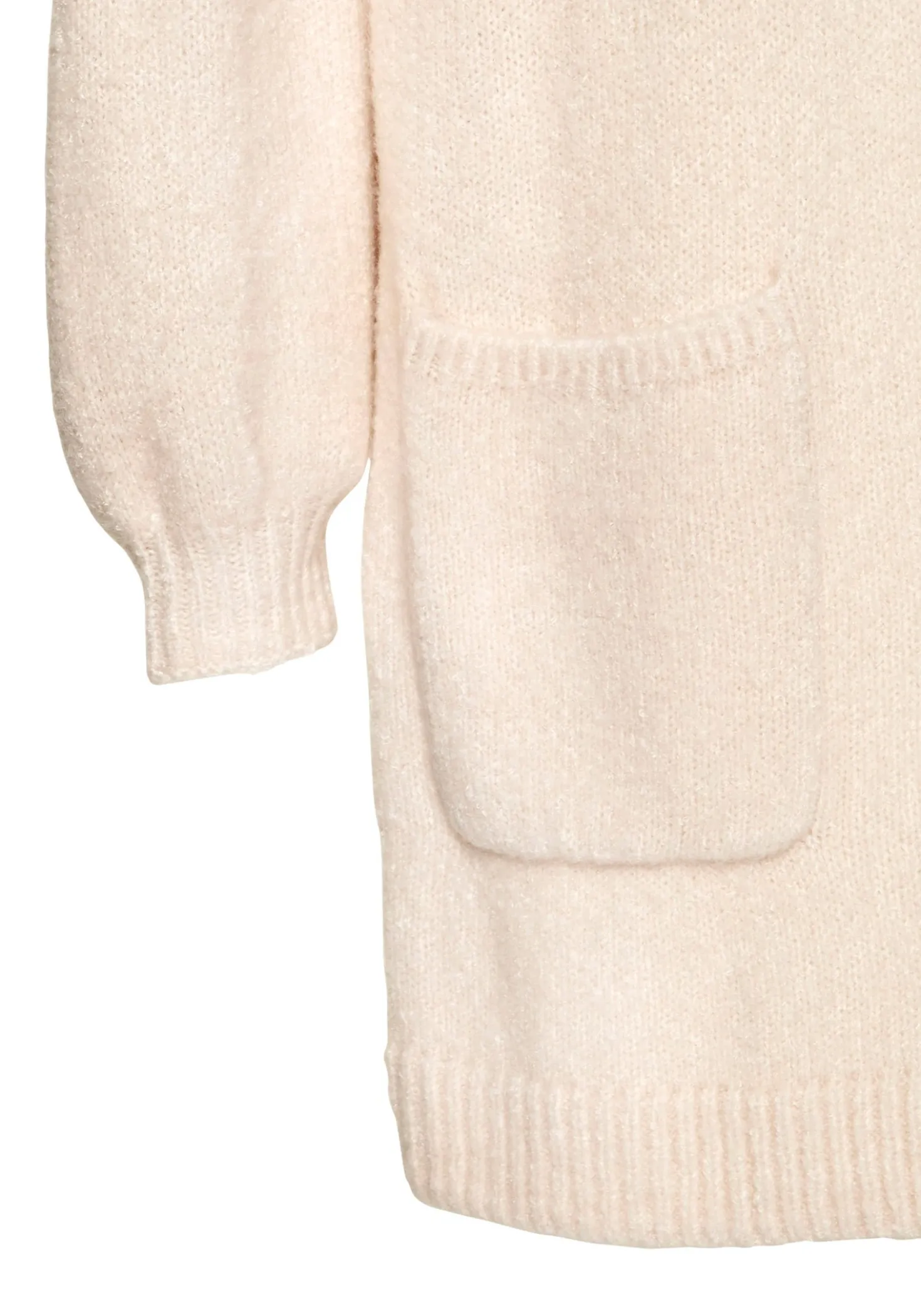 Longstrickjacke