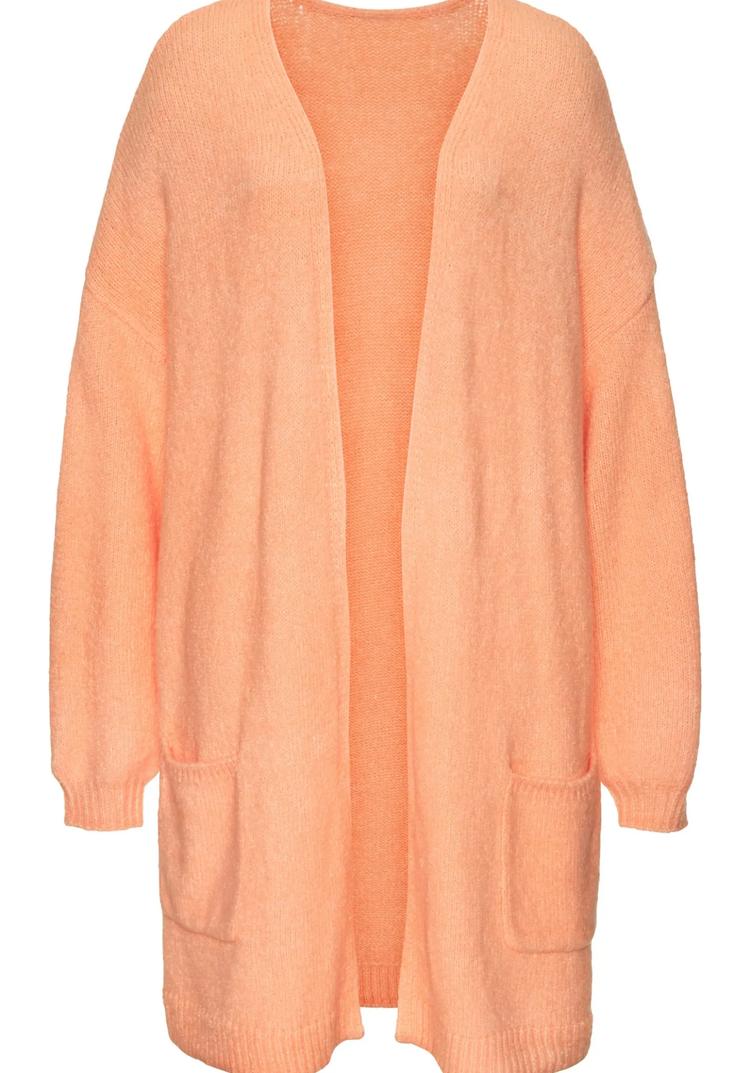 Longstrickjacke