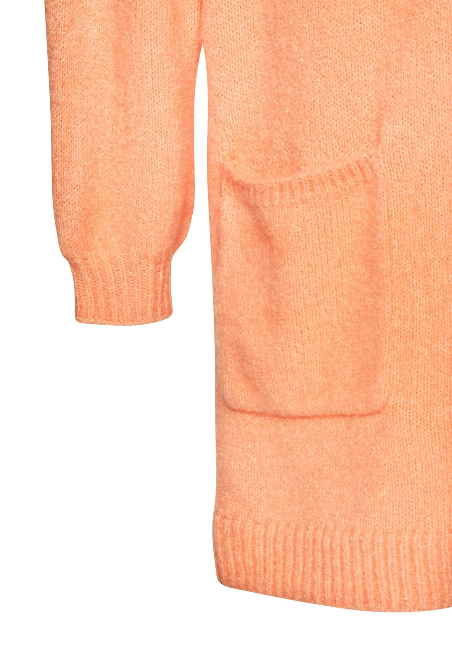 Longstrickjacke
