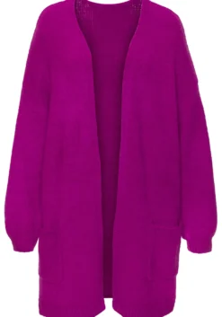 Longstrickjacke