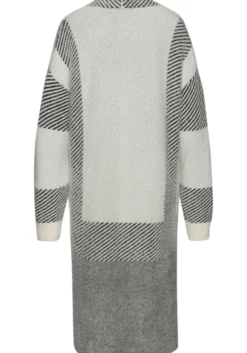 Longstrickjacke