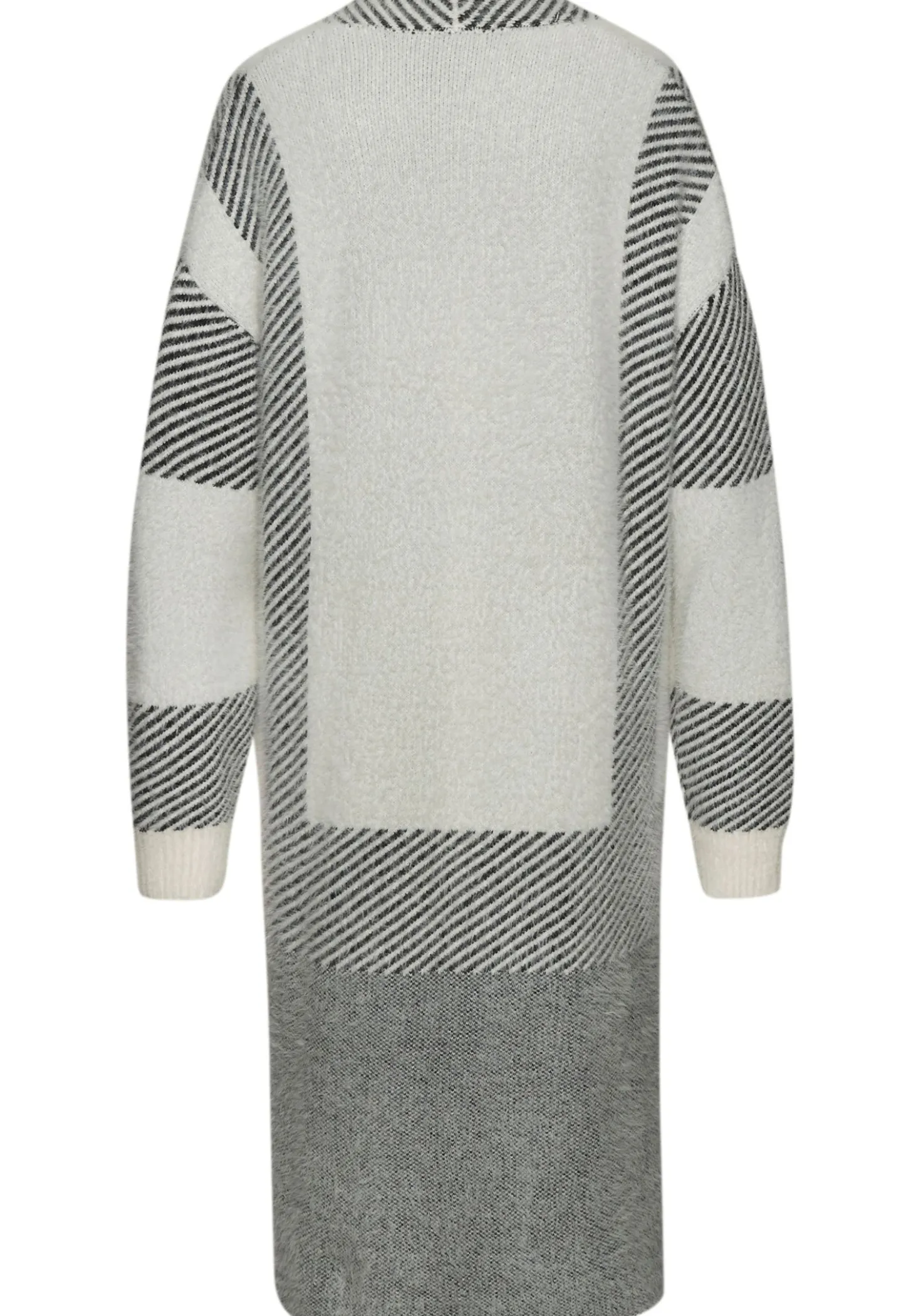 Longstrickjacke