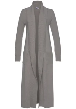 Longstrickjacke