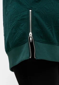 Longsweatshirt mit Stepp-Muster