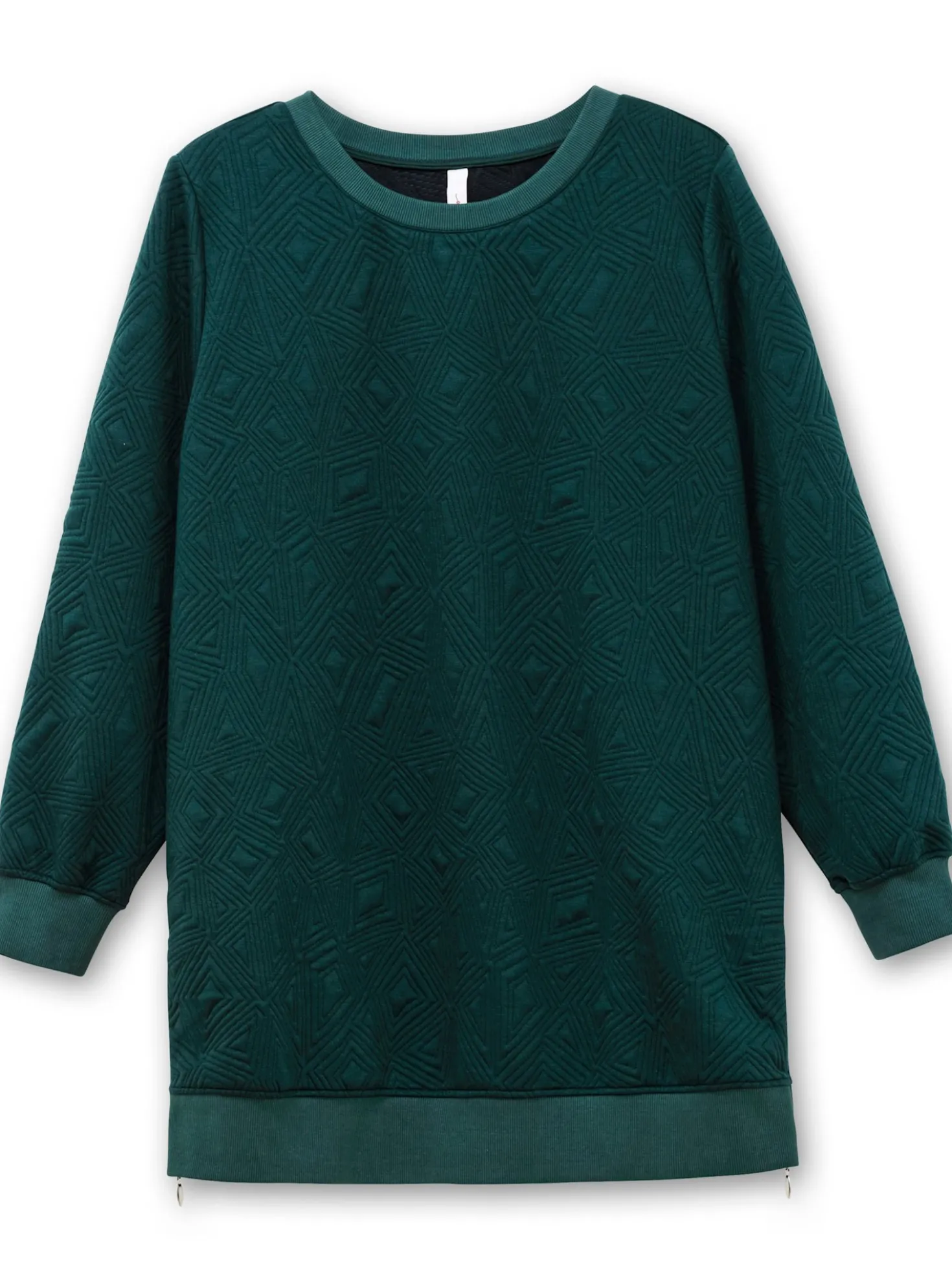 Longsweatshirt mit Stepp-Muster