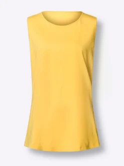 Longtop mit Seitenschlitzen