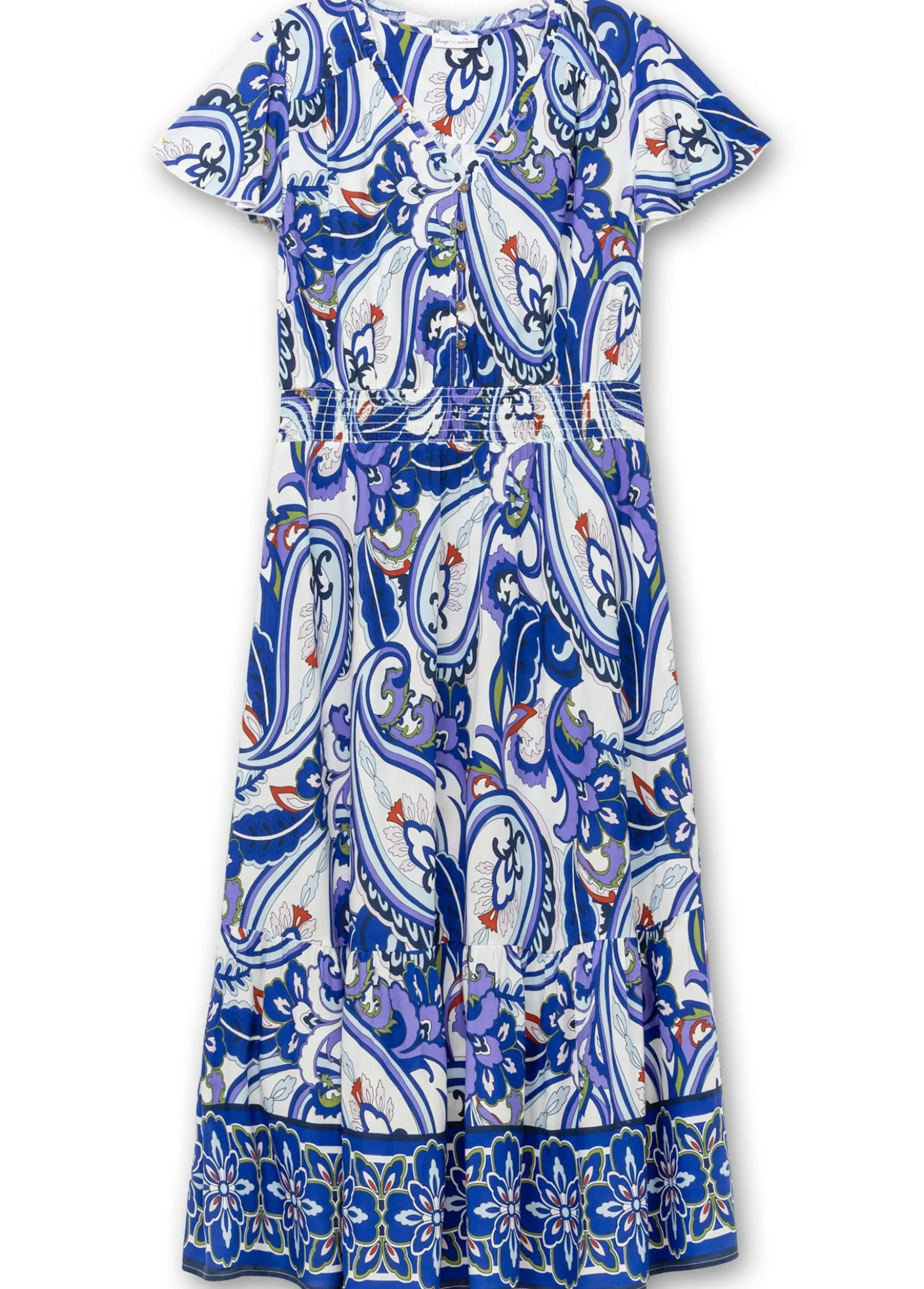 Maxikleid mit Paisleyprint