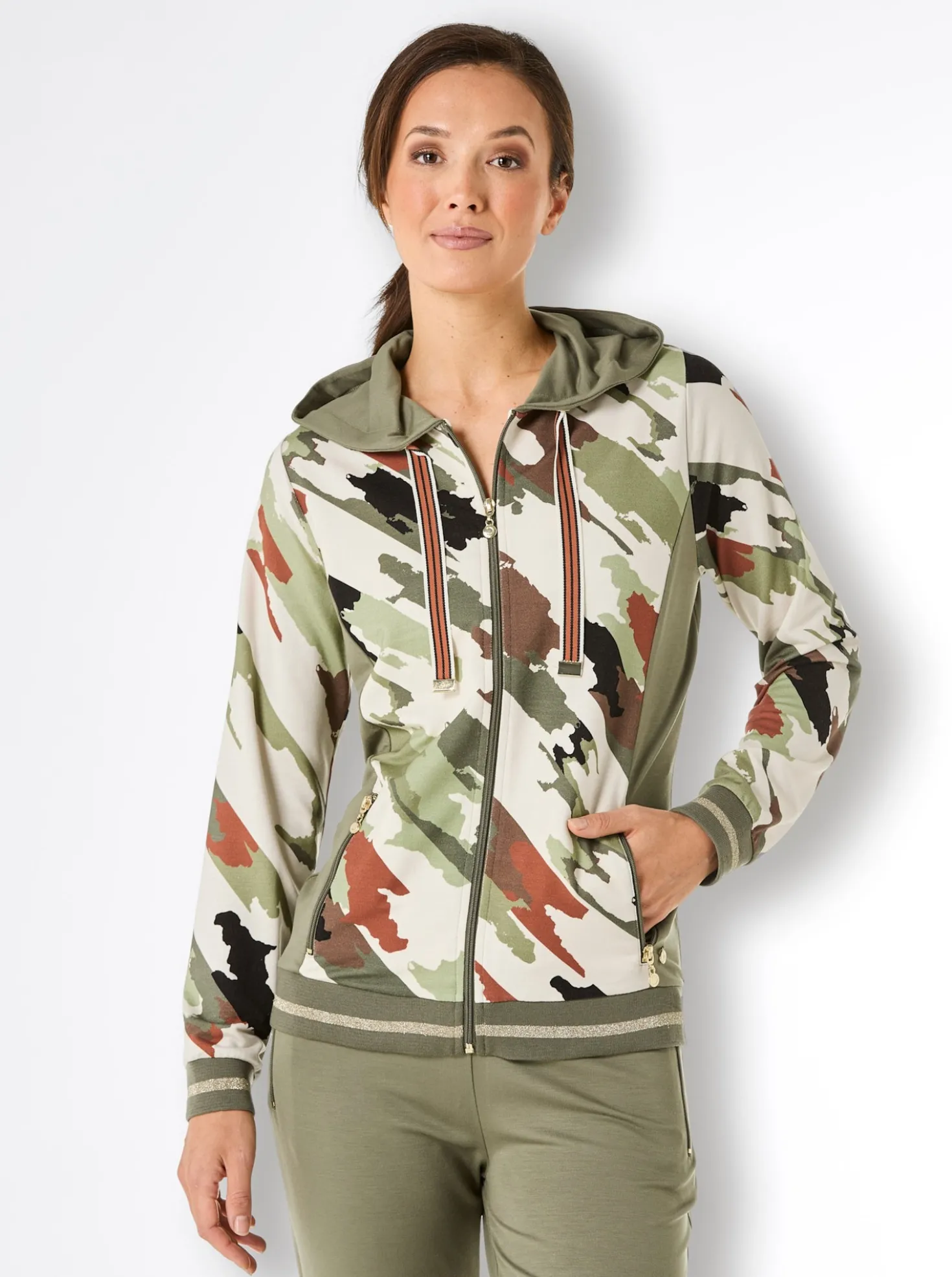 Modal-Viskose-Jacke