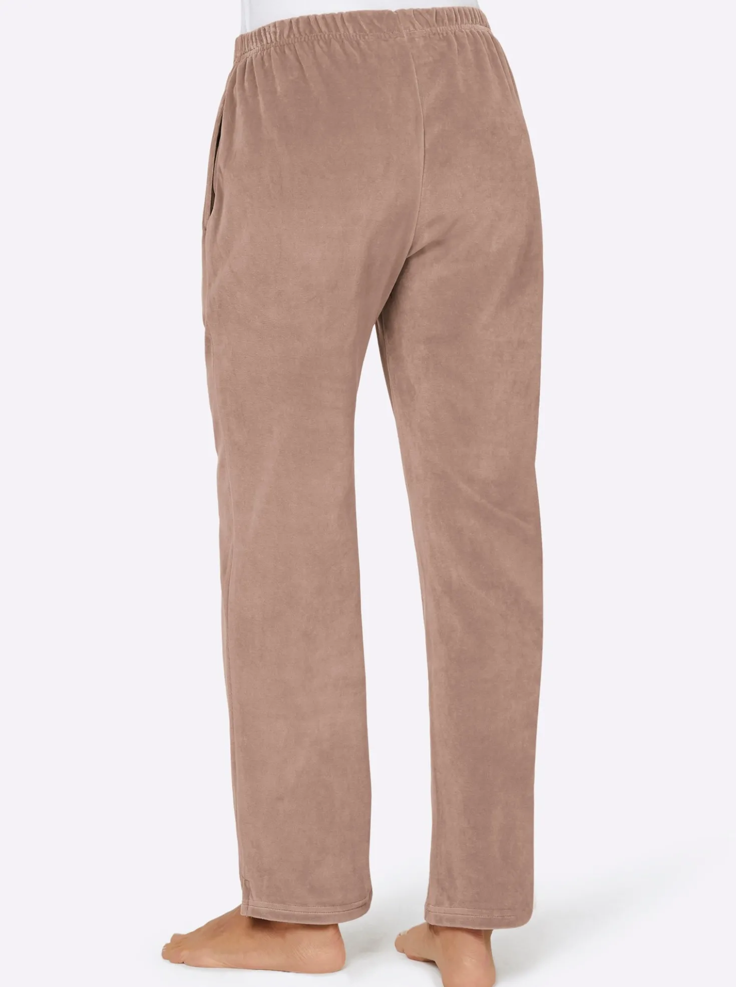 Nickihose mit Schlitz am Bein