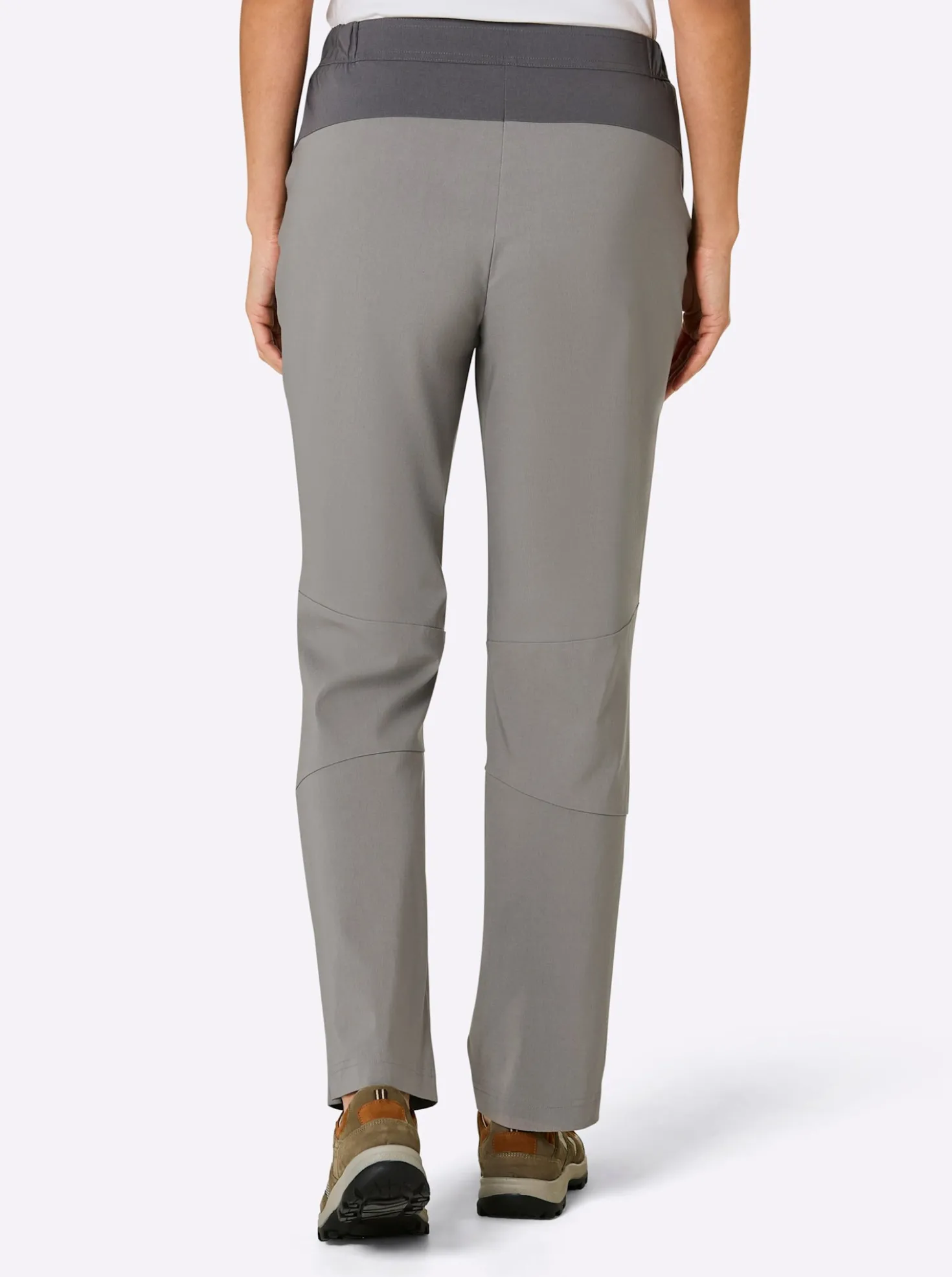 Outdoorhose mit Reißverschluss am Saum