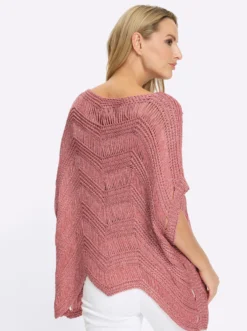 Oversize-Pullover mit Glanzgarn