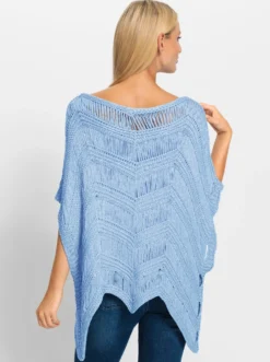 Oversize-Pullover mit Glanzgarn