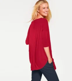 Oversize-Shirt mit Kaschier-Effekt