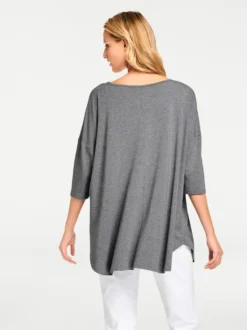 Oversize-Shirt mit Kaschier-Effekt