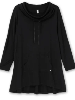 Oversize-Shirt mit Satinbändern