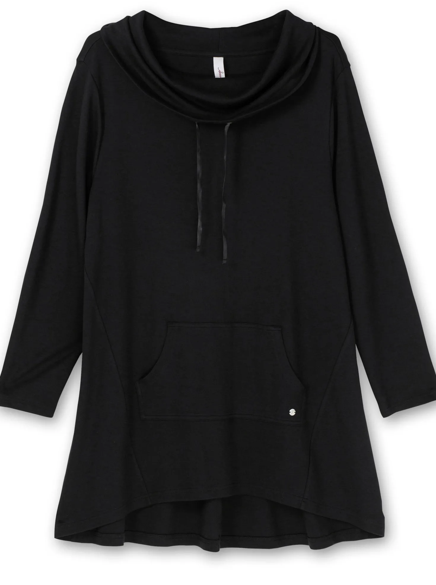 Oversize-Shirt mit Satinbändern
