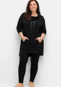 Oversize-Shirt mit Satinbändern