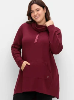 Oversize-Shirt mit Satinbändern