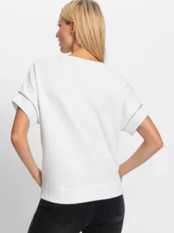 Oversize-Shirt mit Seitenschlitzen