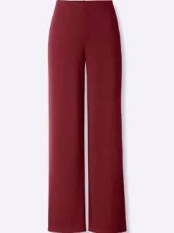 Palazzohose mit Elastik-Bund