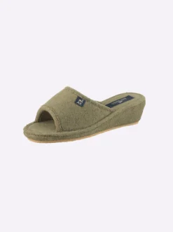 Pantoffel aus Baumwoll-Frottee