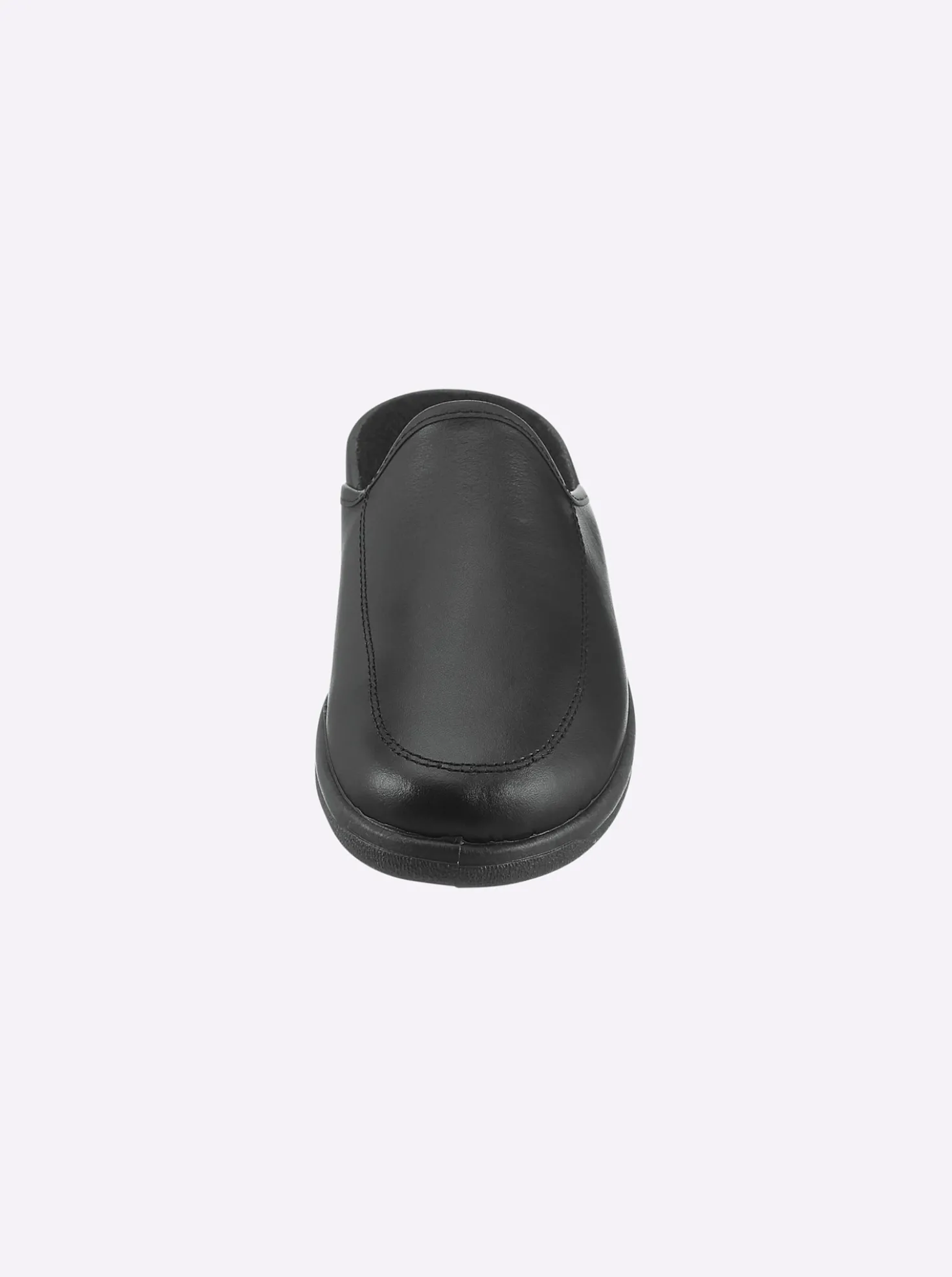 Pantoffel aus Leder