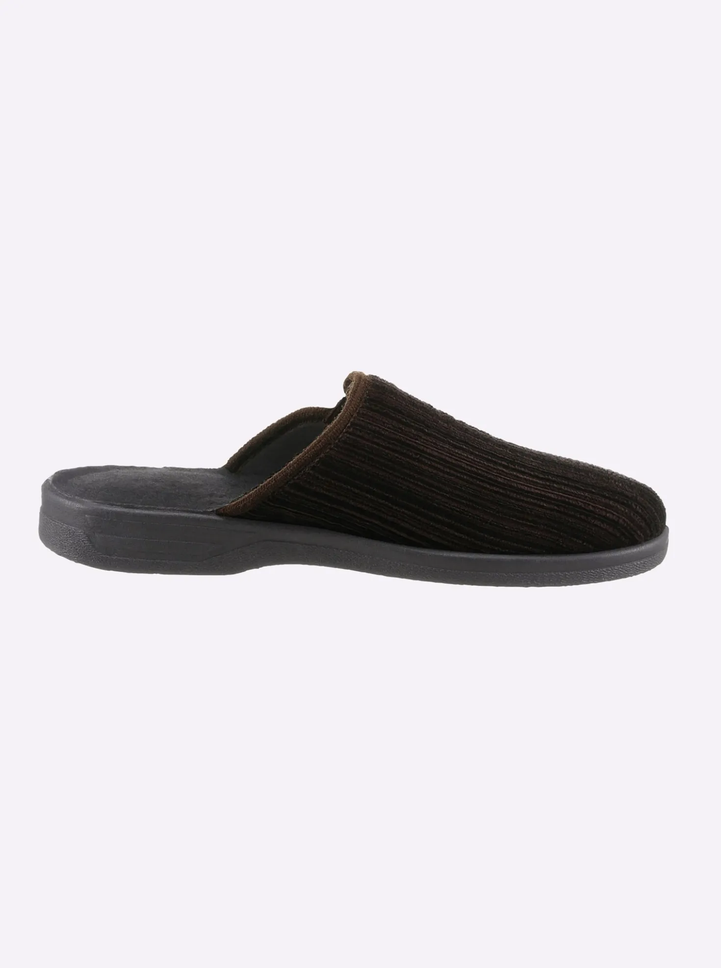 Pantoffel in Cord-Qualität