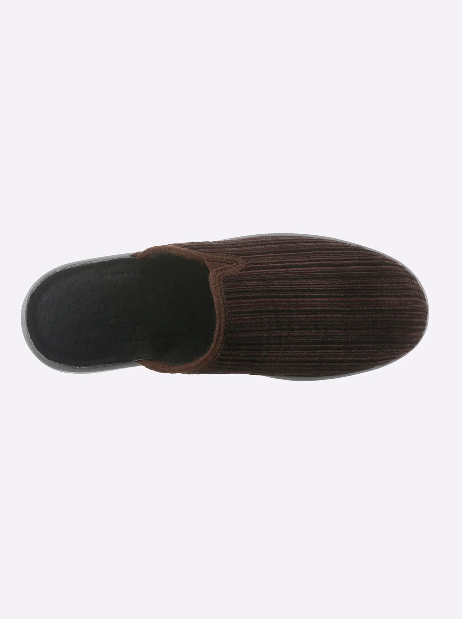 Pantoffel in Cord-Qualität
