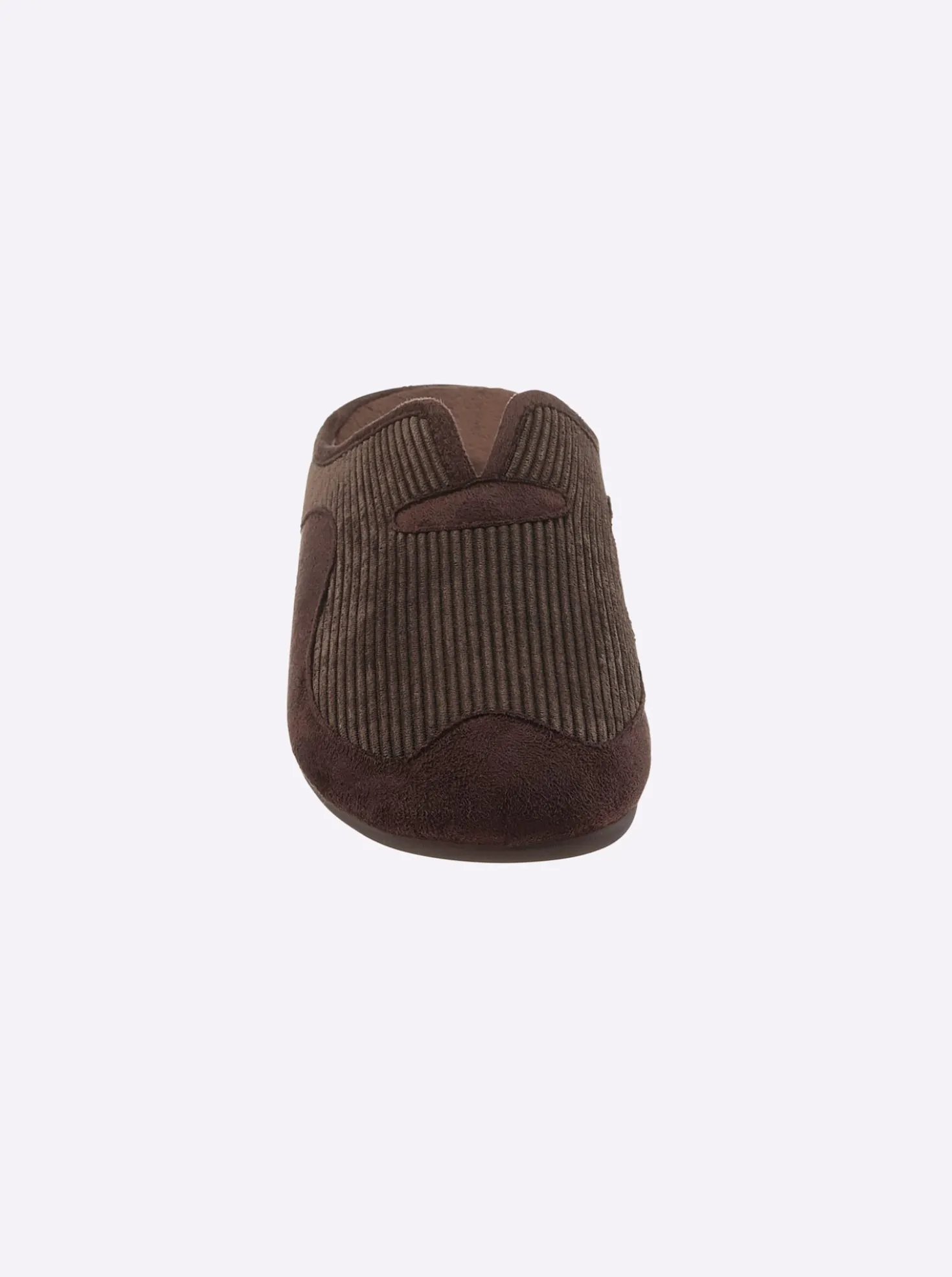 Pantoffel in Cord-Qualität