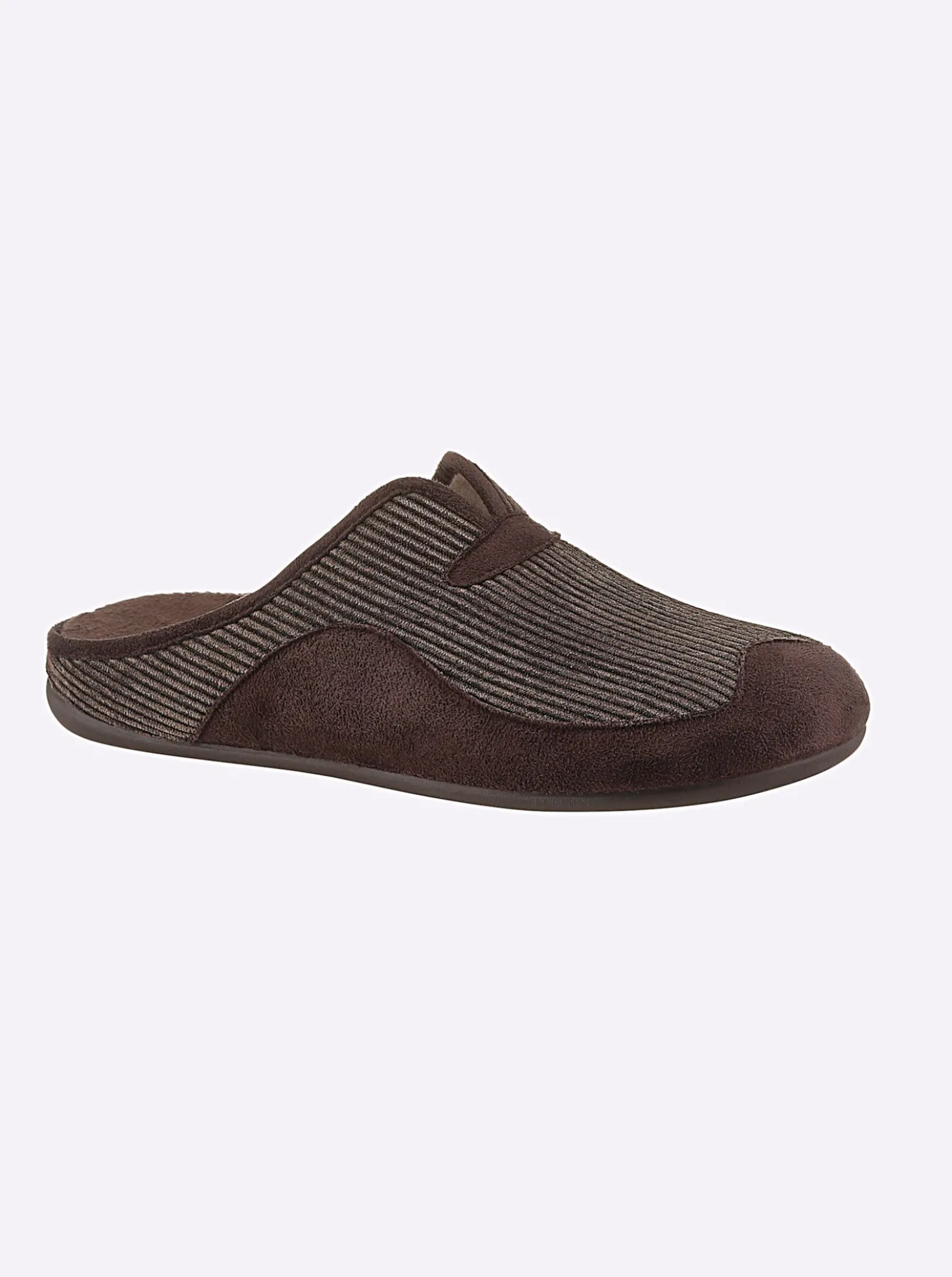 Pantoffel in Cord-Qualität