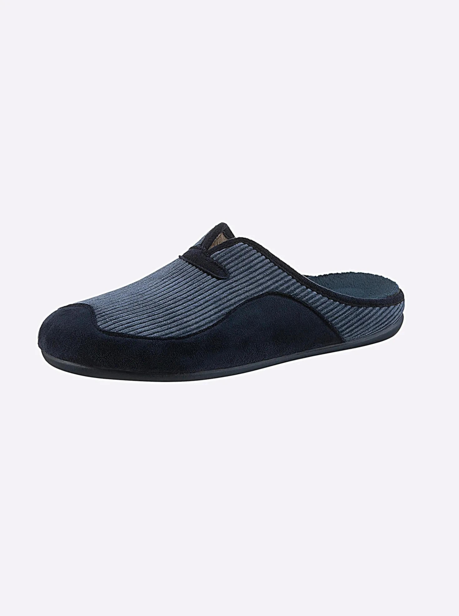 Pantoffel in Cord-Qualität