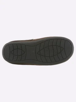Pantoffel in Textil-Qualität, kariert