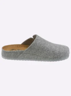 Pantoffel mit Memory-Fußbett