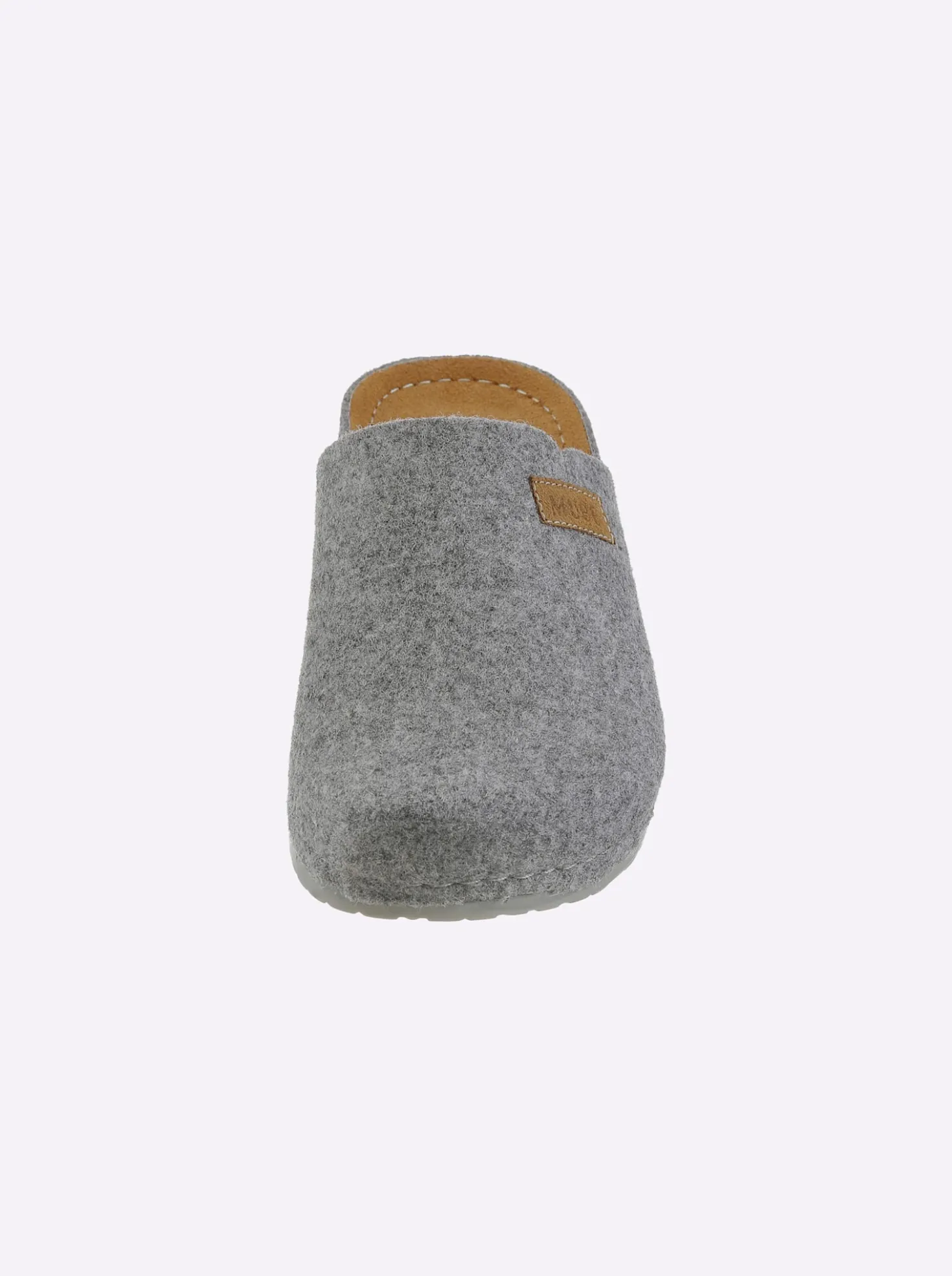Pantoffel mit Memory-Fußbett