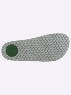 Pantoffel mit Memory-Fußbett